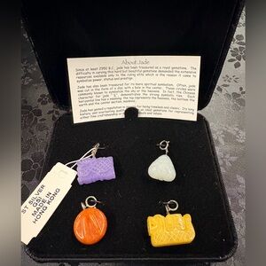 Set of Jade Charms
